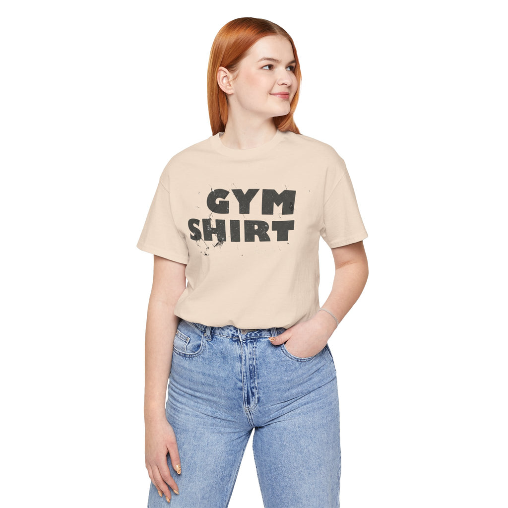 The Literal "Gym Shirt" | Distressed Vintage Tee