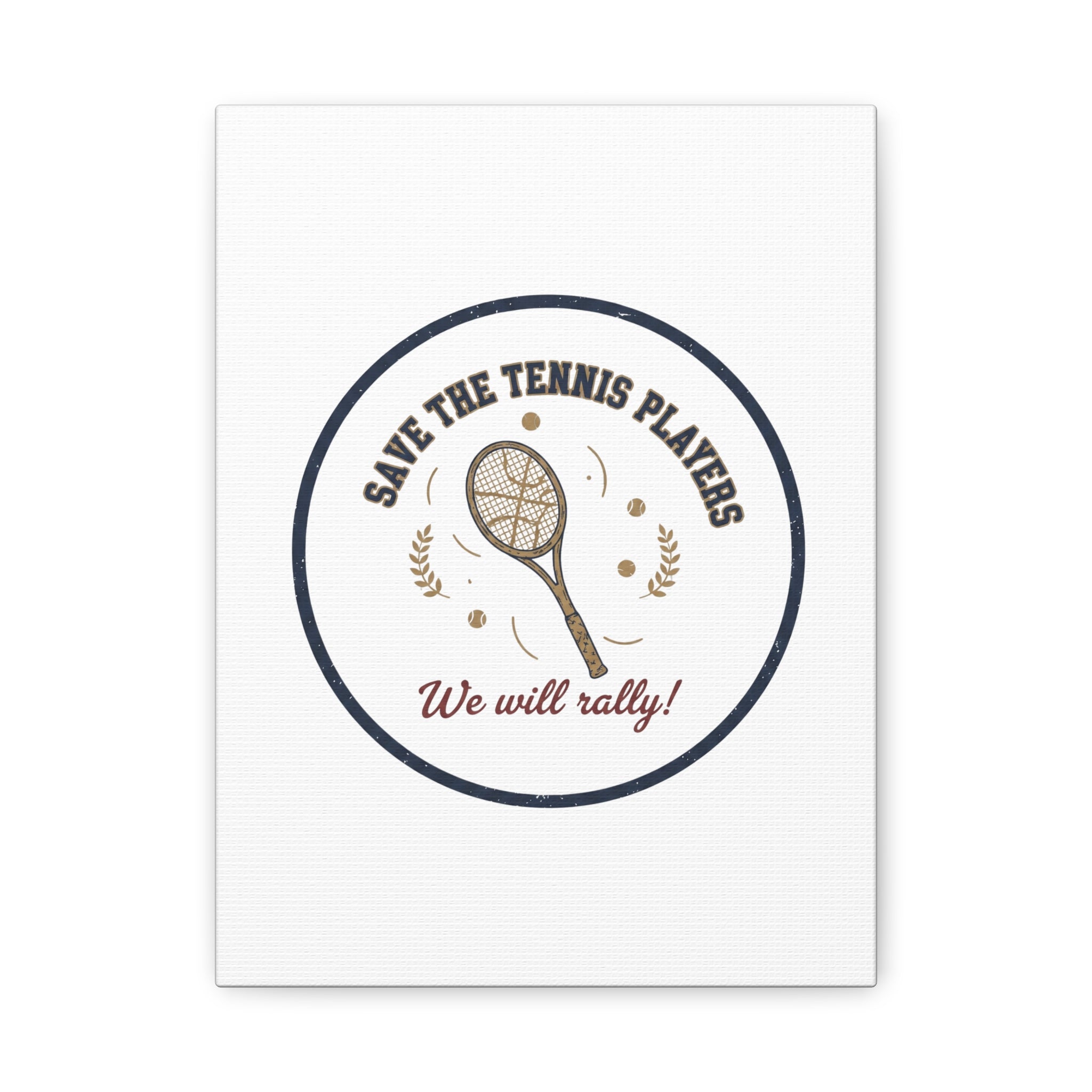Save the Tennis Players Canvas | Tennis vs Pickleball Meme, Racquet Sport Humor