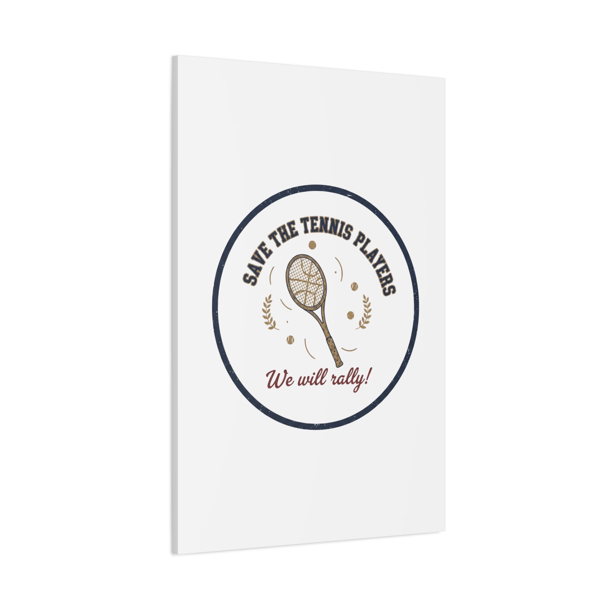 Save the Tennis Players Canvas | Tennis vs Pickleball Meme, Racquet Sport Humor