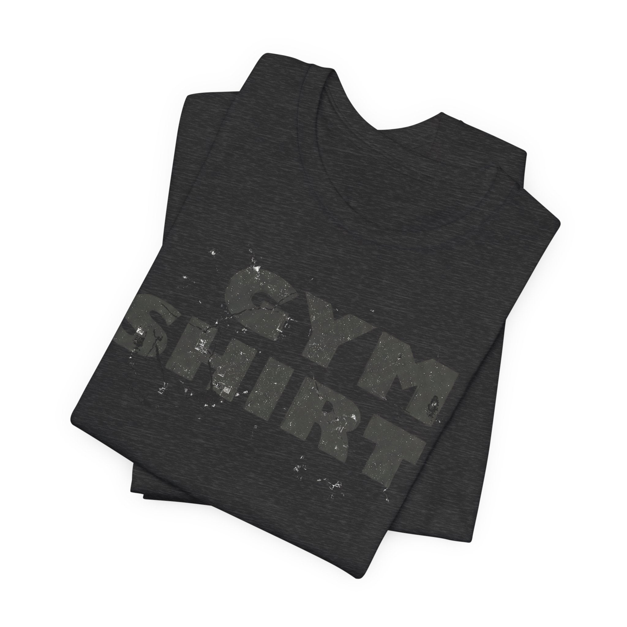 The Literal "Gym Shirt" | Distressed Vintage Tee