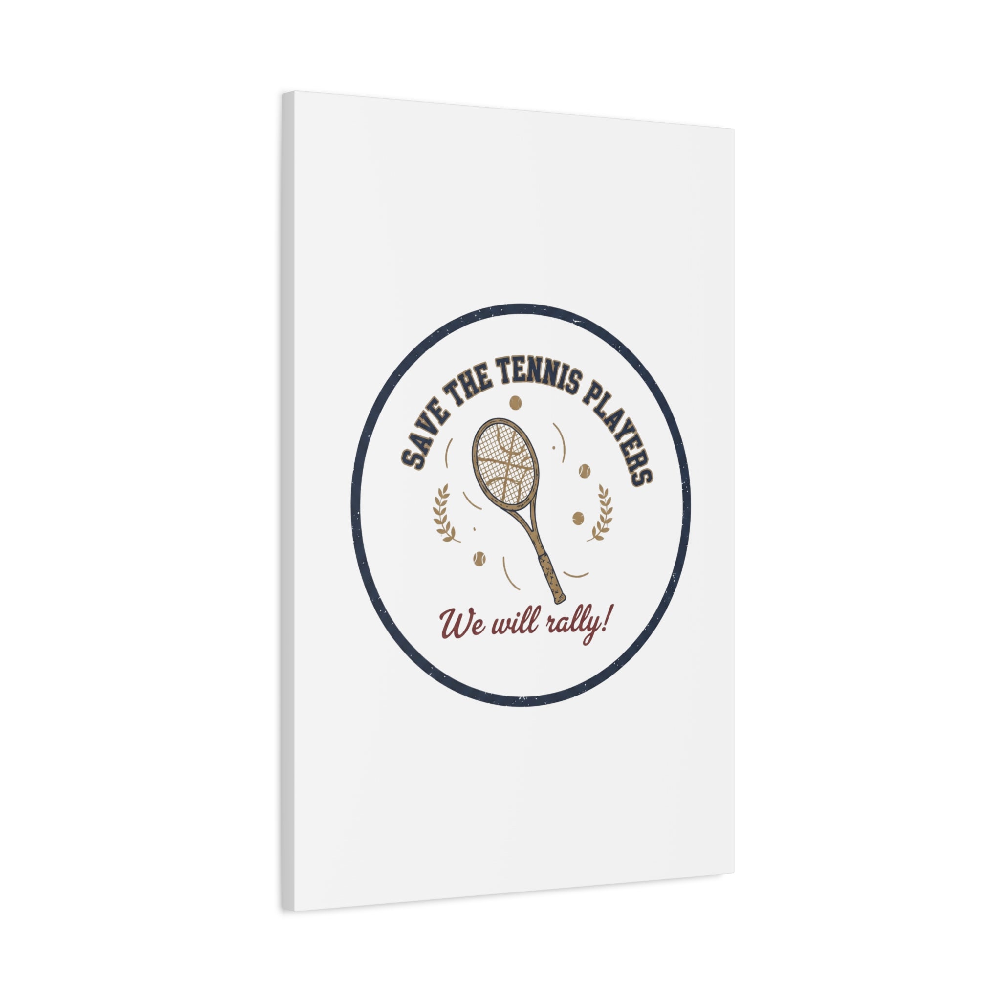 Save the Tennis Players Canvas | Tennis vs Pickleball Meme, Racquet Sport Humor