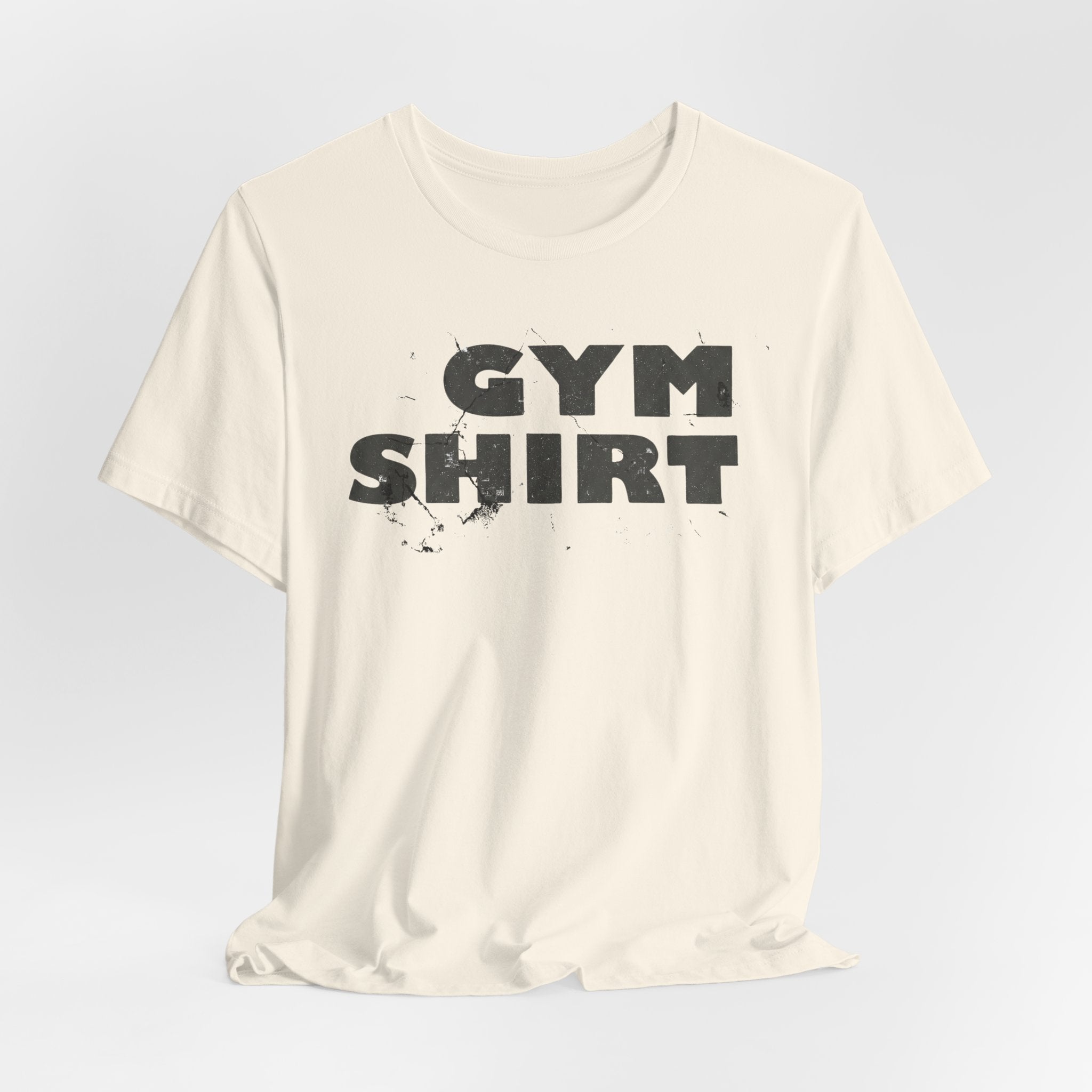 The Literal "Gym Shirt" | Distressed Vintage Tee