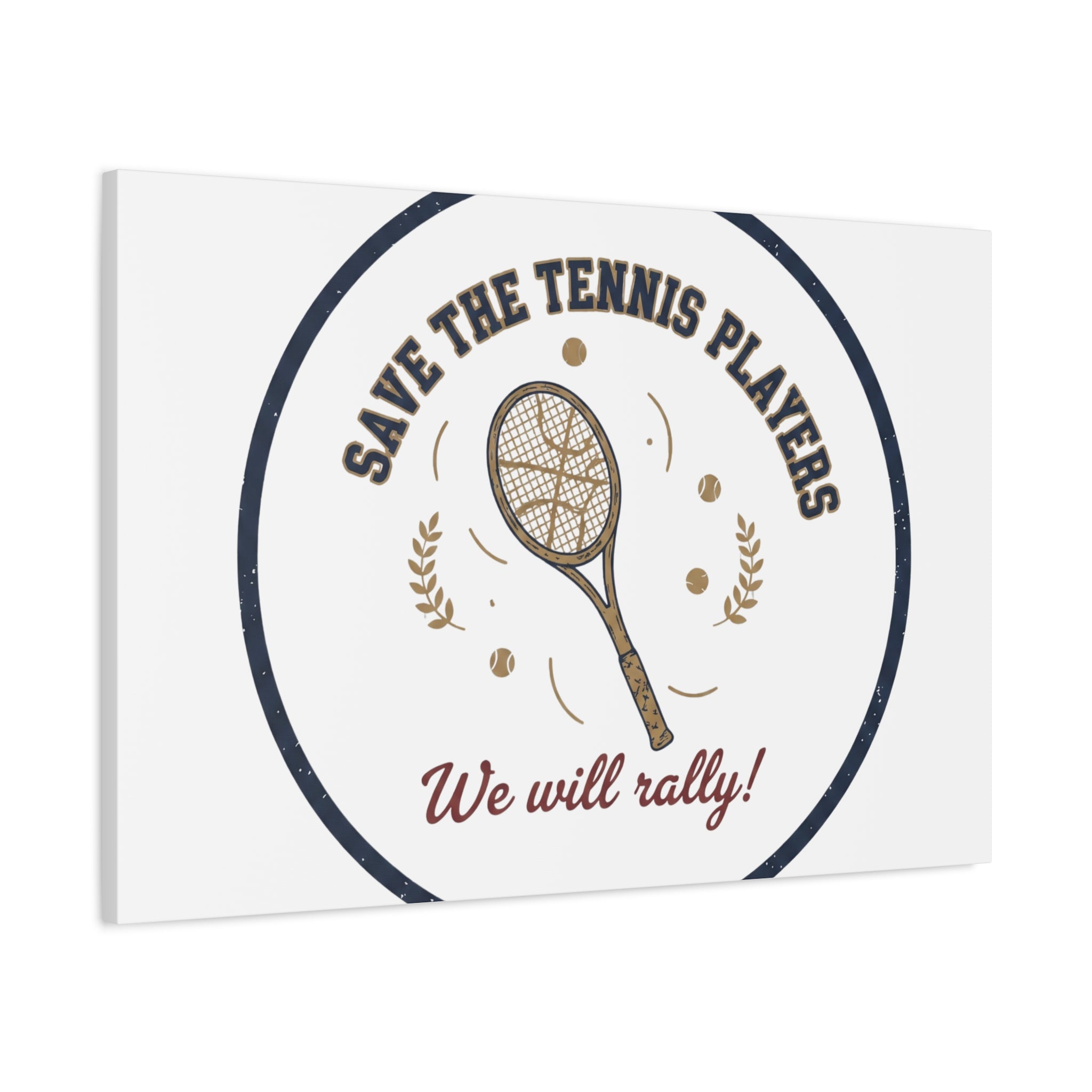 Save the Tennis Players Canvas | Tennis vs Pickleball Meme, Racquet Sport Humor