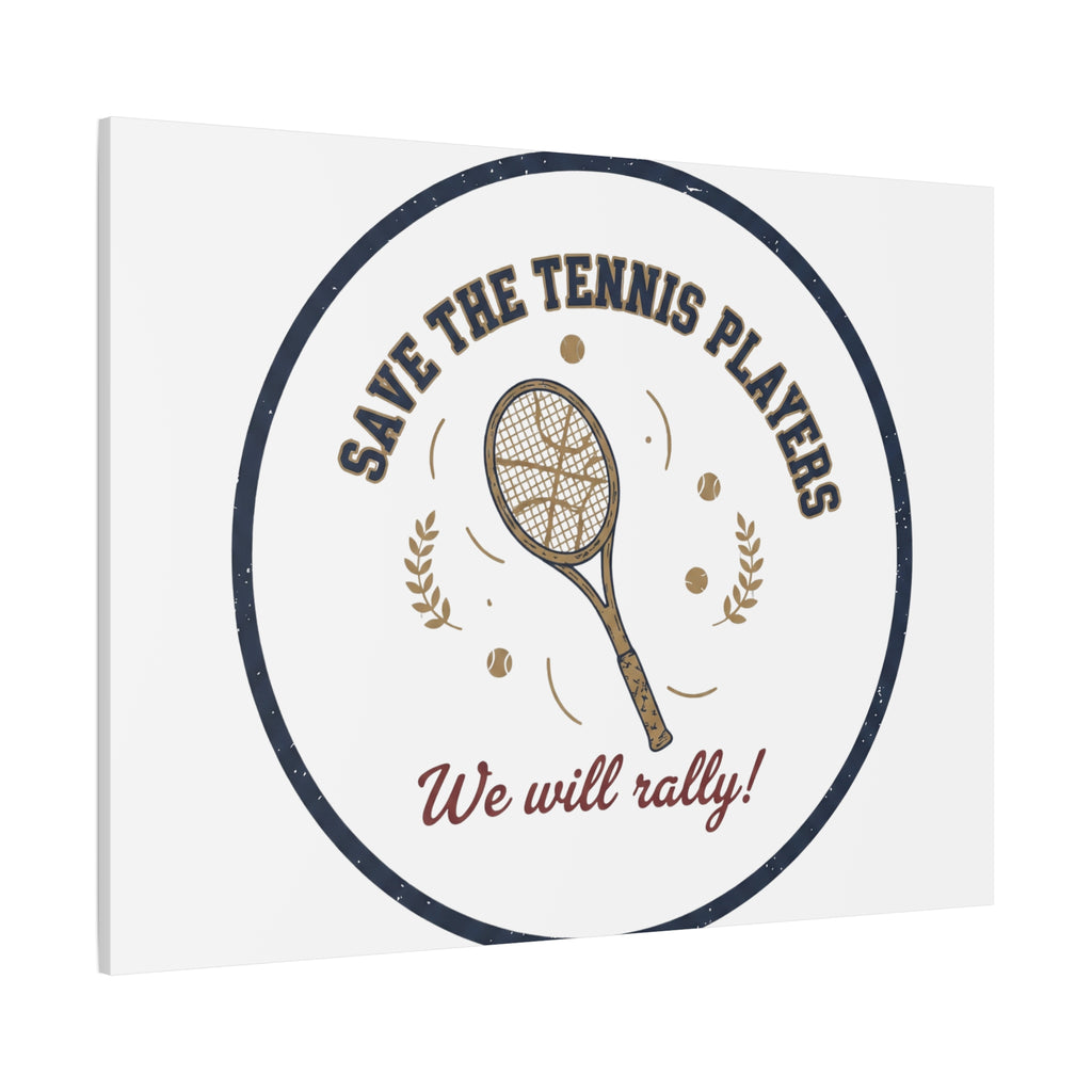 Save the Tennis Players Canvas | Tennis vs Pickleball Meme, Racquet Sport Humor