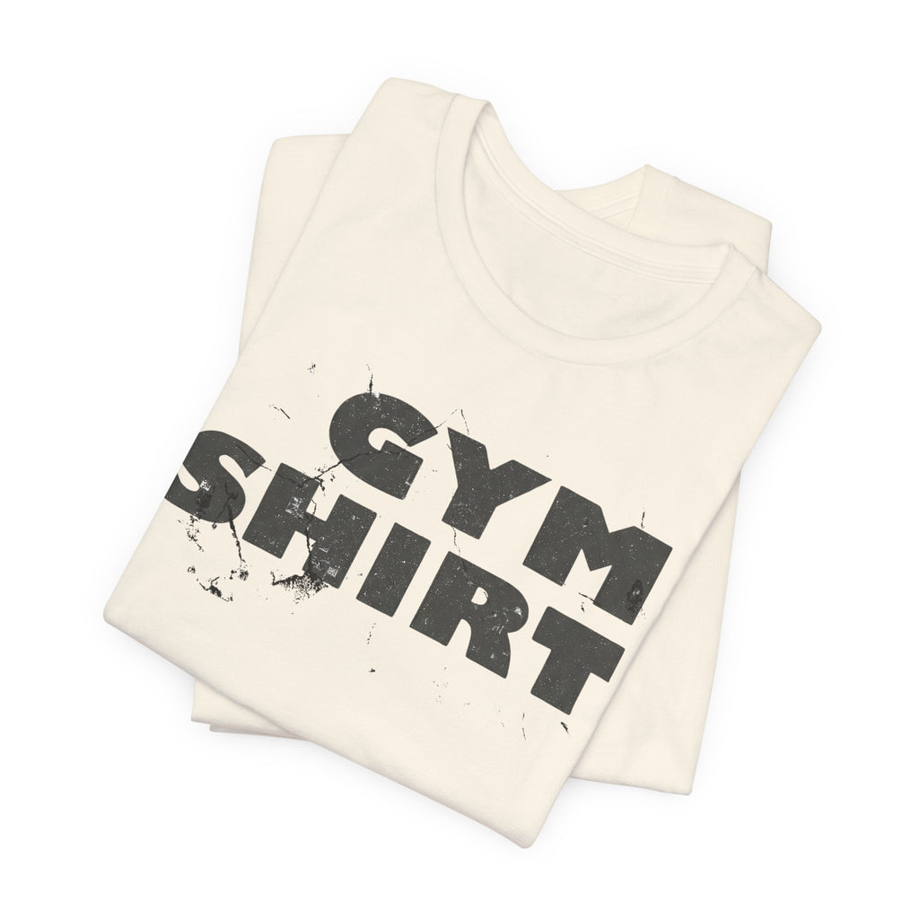 The Literal "Gym Shirt" | Distressed Vintage Tee