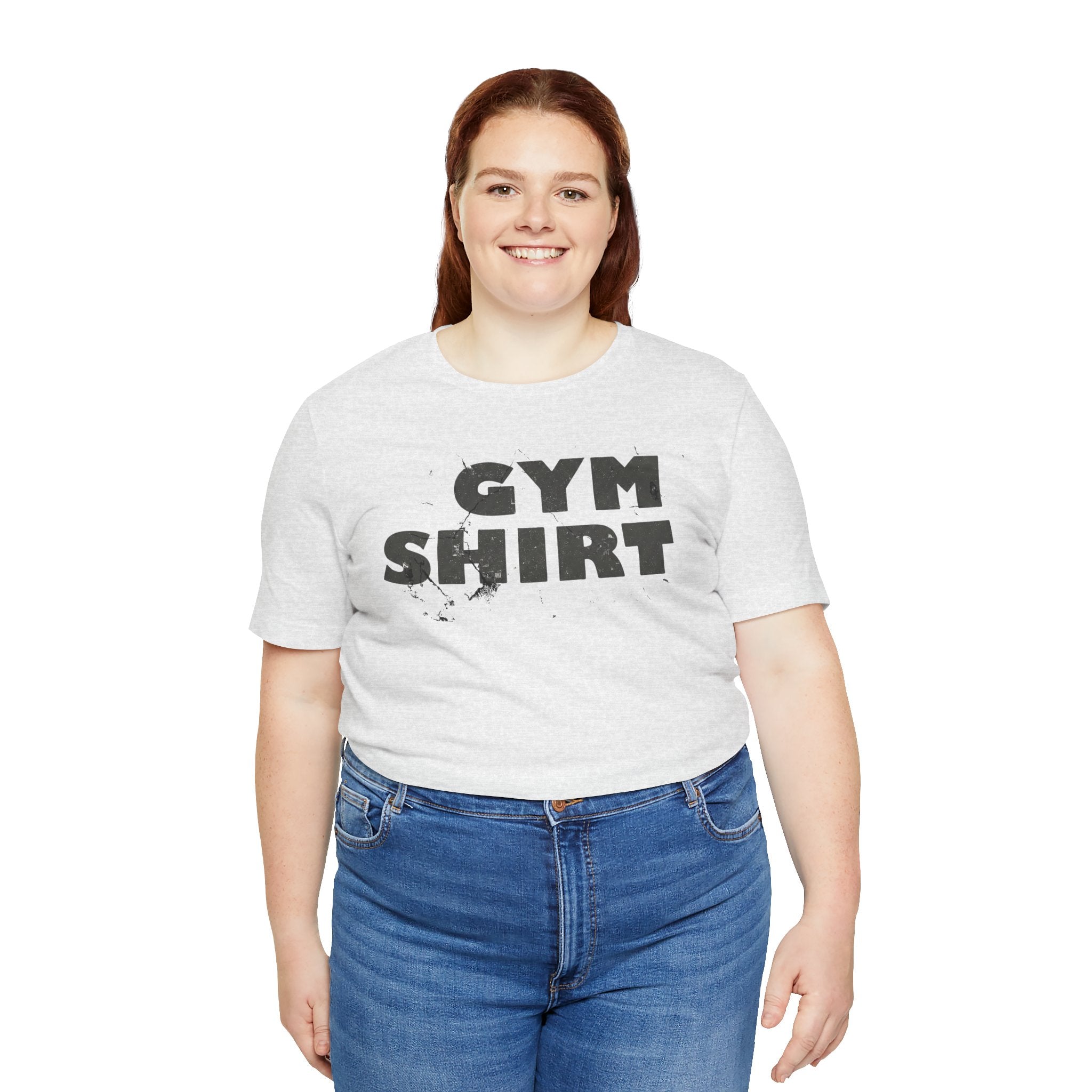 The Literal "Gym Shirt" | Distressed Vintage Tee