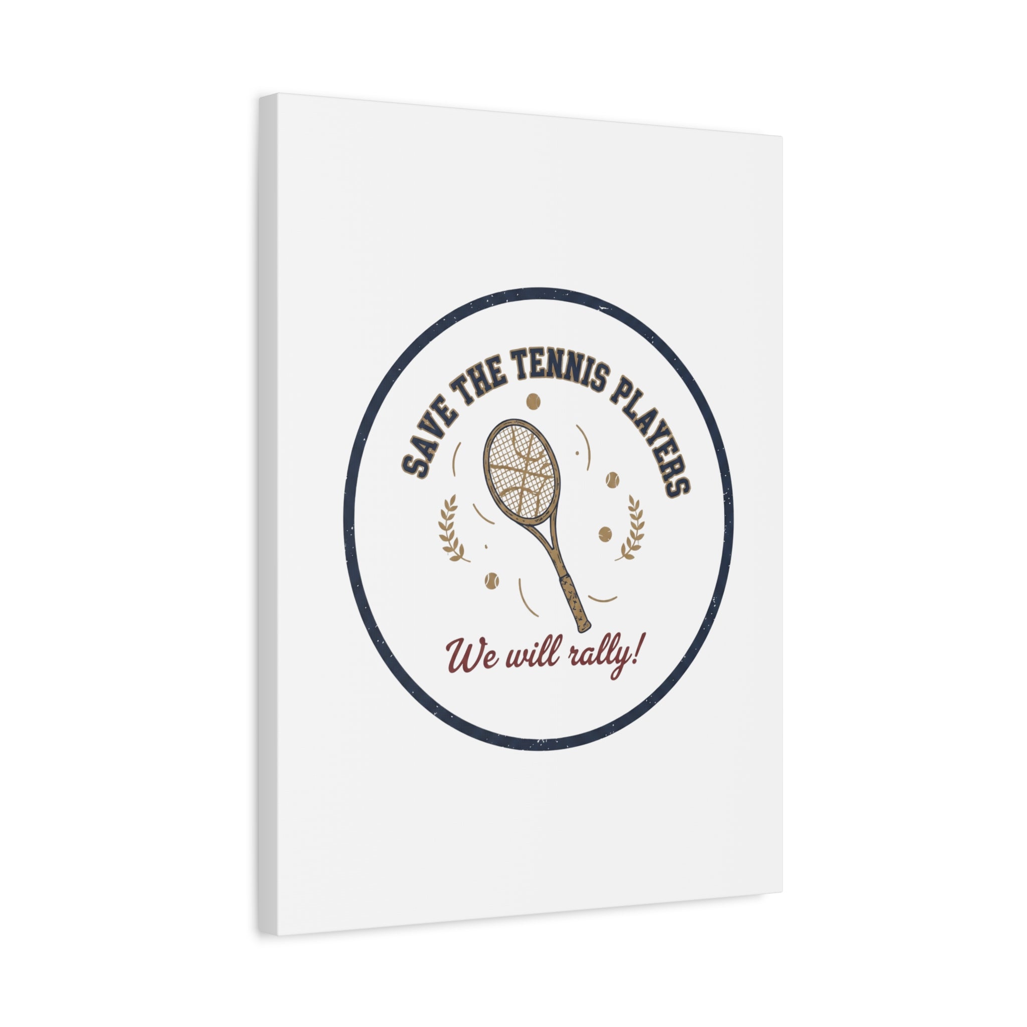 Save the Tennis Players Canvas | Tennis vs Pickleball Meme, Racquet Sport Humor