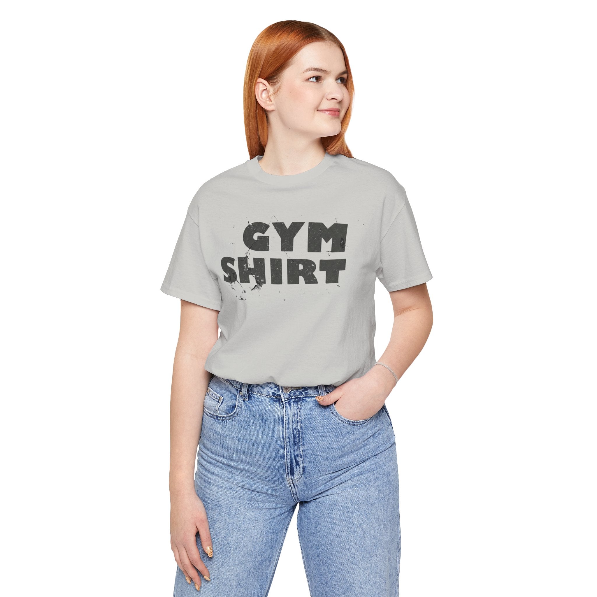 The Literal "Gym Shirt" | Distressed Vintage Tee
