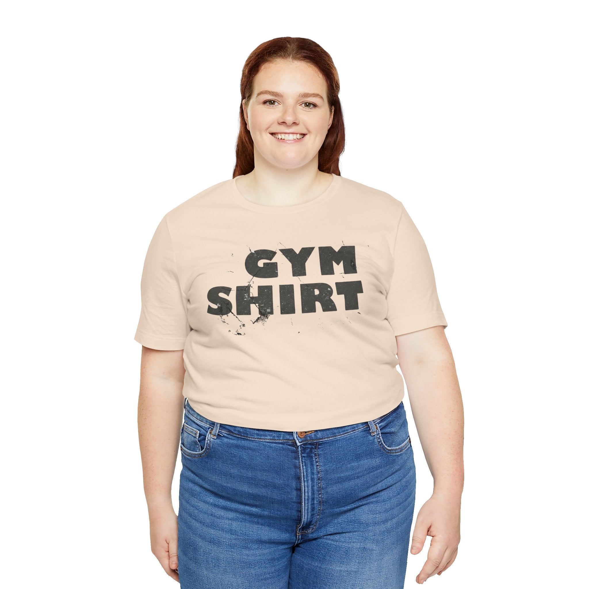 The Literal "Gym Shirt" | Distressed Vintage Tee