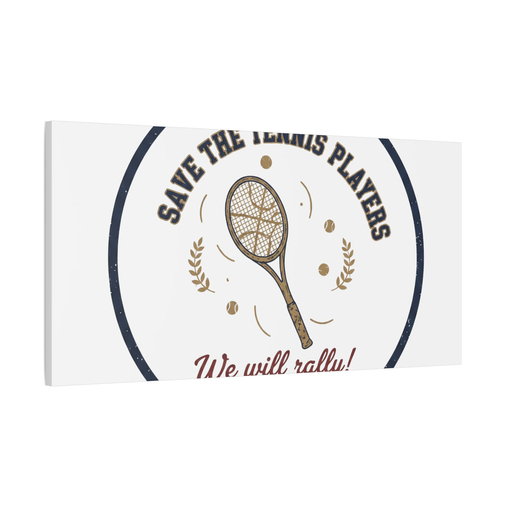 Save the Tennis Players Canvas | Tennis vs Pickleball Meme, Racquet Sport Humor